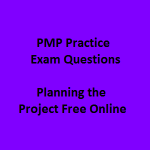 119 PMP Practice Exam Questions On Planning the Project Free Online