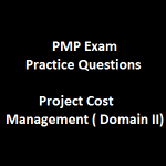 177 Helpful Free Online PMP Exam Practice Questions On Planning The Project - Part 2