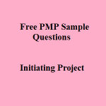 20 Free PMP Sample Questions On Initiating The Project